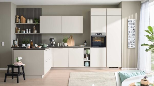 Culineo® Einbauküche C615 mit AEG Einbaugeräten