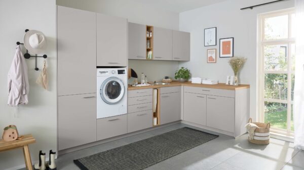 Culineo® Hauswirtschaftsraum C615 mit Edelstahlbecken